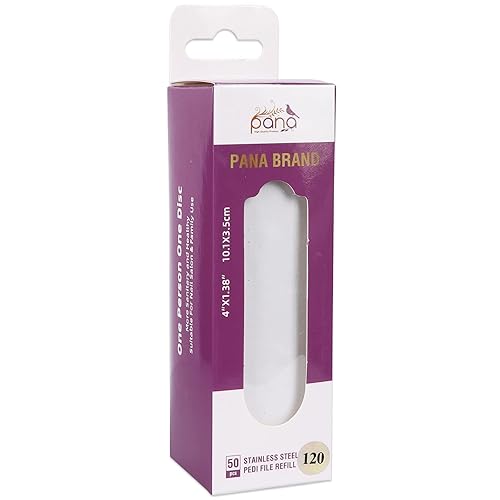 Miniatura 9 de PANA 40 piezas de recambio de archivo Pedi grande negro para lima de pies de acero inoxidable para lijar raspador de pies, almohadillas de recambio