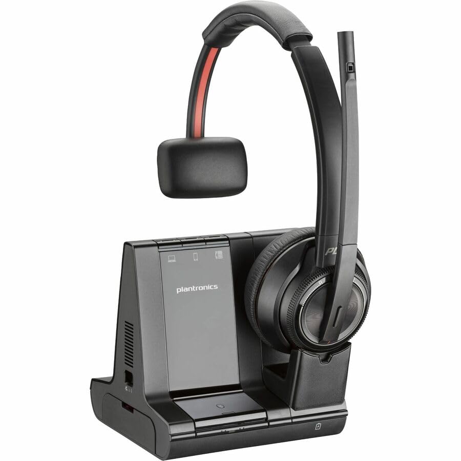 Amazon.com: HP Poly Savi 8210 UC DECT 1920-1930 MHz USB-A Headset