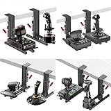 Support de Bureau Universel HOTAS pour Logitech X52/X52 Pro/X56/X56 Rhino/Thrustmaster Warthog A10C Throttle/Winwing Orion/T16000M FCS/TCA Officer Pack Airbus/VKB Gunfighter MKIII