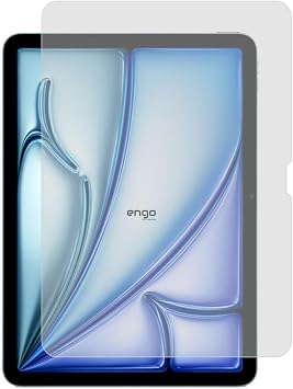 Engo Apple iPad Air 11 inç Mat Ekran Koruyucu Şeffaf M2 M3 M4 ile Uyumlu