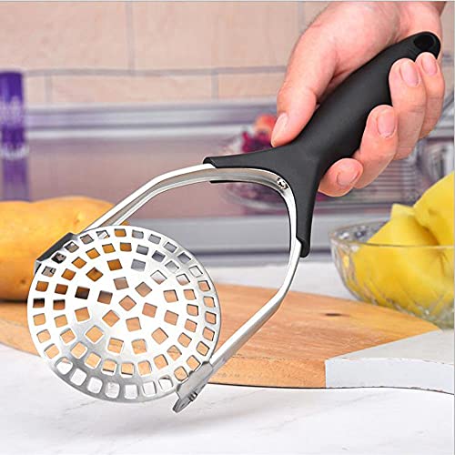 Asika Potato Masher,Professional Stainless Steel Potato Masher,Vegetable Masher,Cooking And Kitchen Gadget. thumb #4