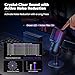 USB Mikrofon PC Gaming RGB: Microphone PC Schwarz - Gaming Zubehör PS4 & PS5 - Gaming Mic mit Stumm & Gain & Echo - Gaming Gadgets Laptop für Windows & Mac - Podcast Mikrofon für YouTube & Streaming