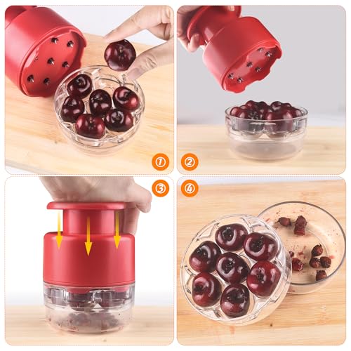 Makmzoon 7-in-1 Cherry Pitter