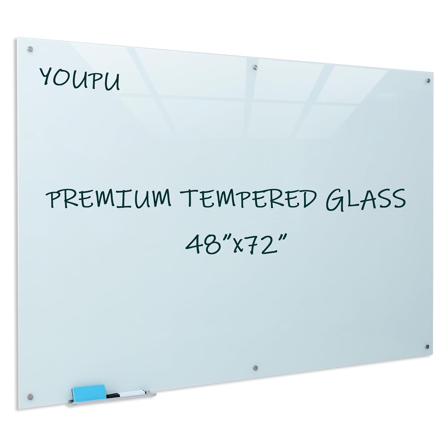 Glass Board, Magnetic Dry Erase White Board, Framless, Infinity, 6 x 4Foot - Review, Price and Buying Guide