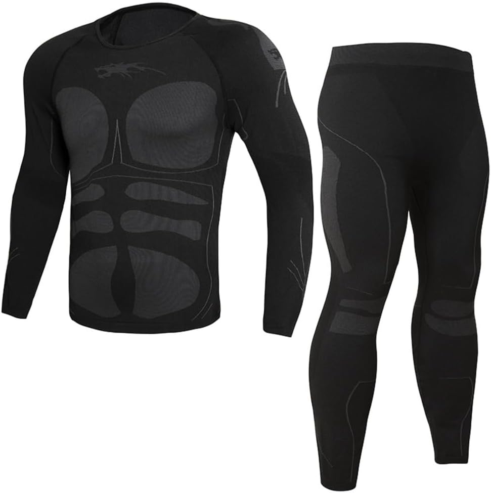 Thermal Underwear for Men,Winter Underwear Set,Outdoor Military Activity Thermal Top and Bottom,Outdoor Hunting Gear