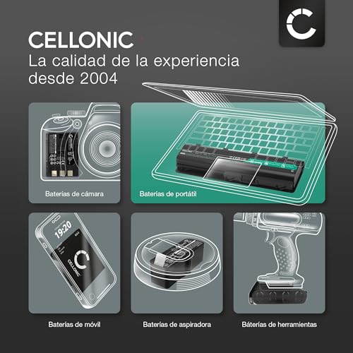 CELLONIC, Batería para Cámara, Compatible con Canon BP-511, EOS 50D, 5D, 300D, D60, 20D (7.4V, 1600mAh)