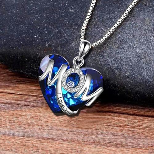 Collier pendentif amour maman anti-ternissement pour peau sensible
