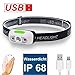 Produktbild Led Stirnlampe Wiederaufladbar per USB Kopflampe für Damen Herren Kinderhelmlampe - Taschenlampe für den Kopf für Outdoor Radfahren Survival Stromausfall Heimwerken Arbeit Jogging Beleuchtung