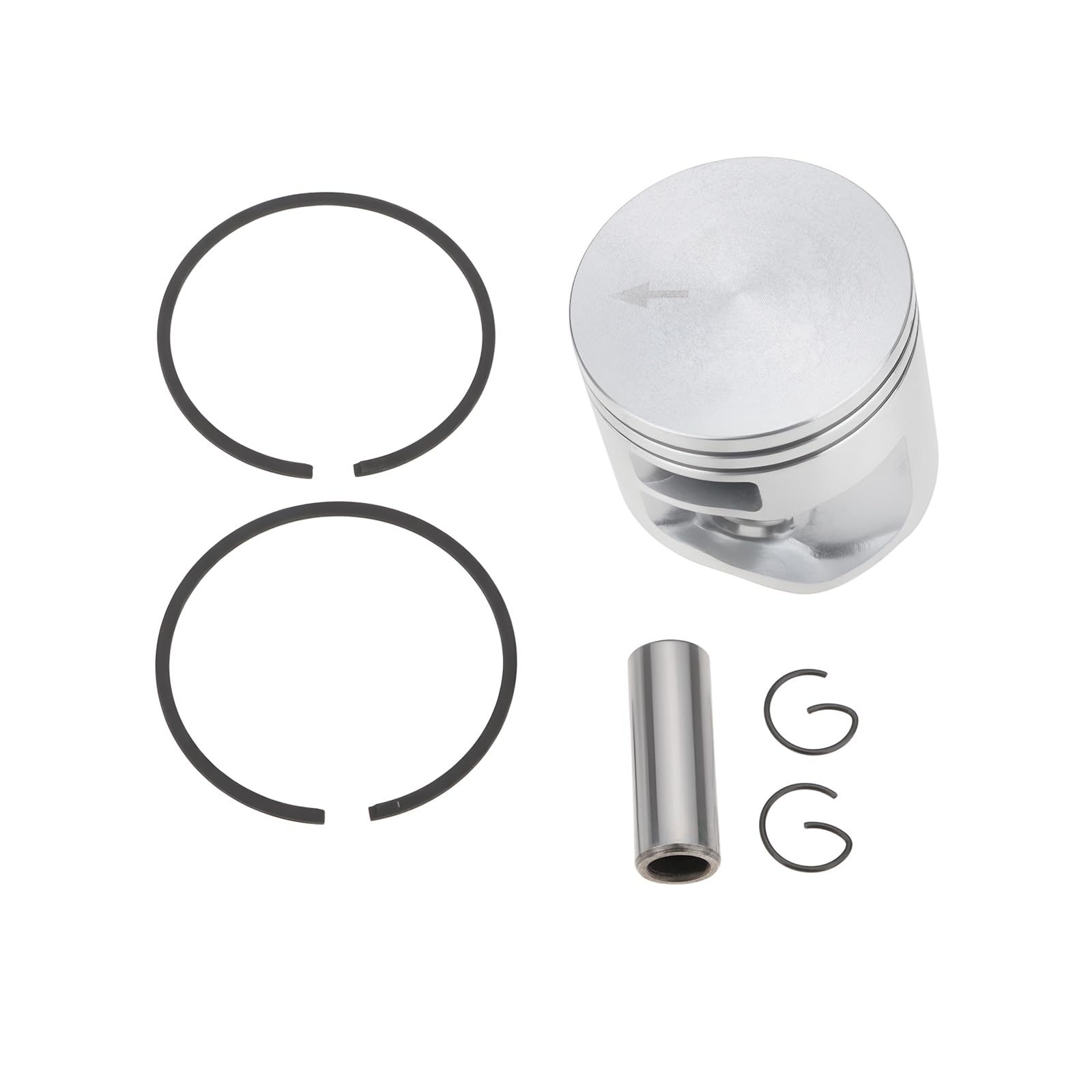 Briny River 6 Pcs Chainsaw Piston Repair Kit 1140 030 2008 49mm Compatible with Stihl MS391