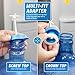 2PK TRRWC01 Reusable No-Splash Cap for 48mm Screw Top/Snap on Crown Top (Needs to Remove Inside White Ring) 3 & 5 Gallon Bottles (Water dispensers Without Probes N Porcelain Ceramic Water Dispenser)