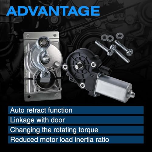 Image of 379160 676061 RV Gear Box Linkage A with Step Motor Compatible with Lippert Kwikee Electric Steps Replace# 1101425,1101428 676061 379147 366043 2141001 369506