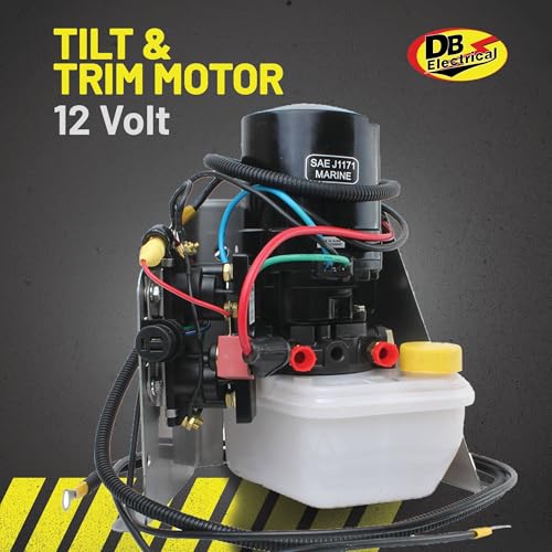 DB Electrical 430-22152 TRIM MOTOR Compatible With/Replacement For Mercury Mercruiser Stainless Steel Frame 14336A15, 14336A20