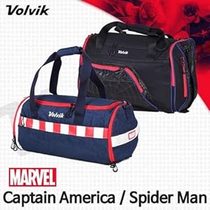 Amazon | Volvik X Marvel Heroes ボストン バック ゴルフ バック
