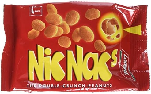 Lorenz Nic Nac's The Double Crunch Peanuts, 4.4 Ounce (Pack of 14)