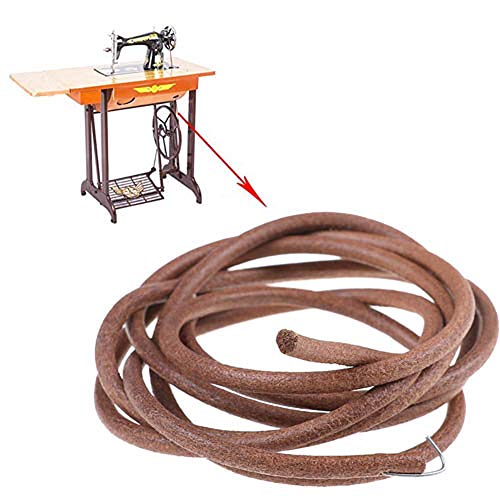 Vintage Pedal Household Sewing Machine Belt Leather Treadle Belt, Foot Pedal Belt Leather Treadle Belt #TOP4