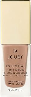 Essential High Coverage Crème Foundation | Men & Women | Available in 50 Shades for All Skin Tones | Healthy Ingredients | Paraben, Gluten & Cruelty Free | Vegan Friendly,Walnut-dark skin with olive undertones and subtle golden tones