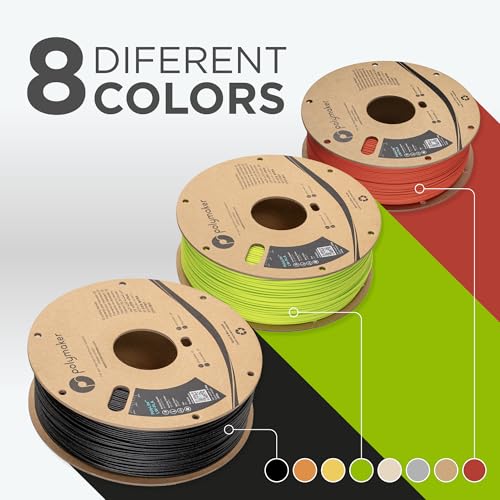 Filament LW-PLA bois Polymaker PolyLite 1.75mm réduit le poids