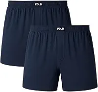 Kit 2 Cueca Samba Canção Polo Star Viscose Fibra de Bambu Toque Gelado Masculina
