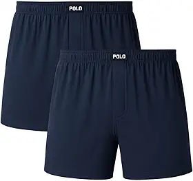 Kit 2 Cueca Samba Canção Polo Star Viscose Fibra de Bambu Toque Gelado Masculina
