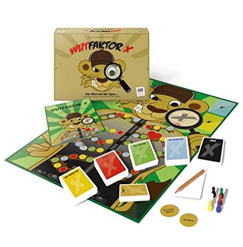Sternwiese Wutfaktor X - Der Wut auf der Spur Brettspiel