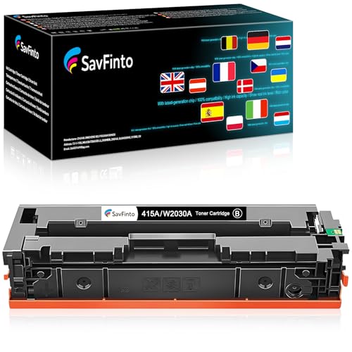 Cartouche toner noir compatible HP 415A W2030A pour Color LaserJet Pro MFP M479fdw