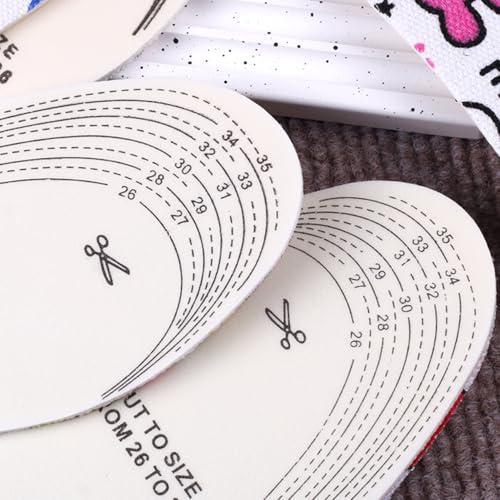 Tyfgrt 5 Paia Di Solette Per Cartoni Animati Per Bambini, Design Con Motivo A Cartoni Animati, Morbide E Confortevoli, Adatte Per Sostituire Le Solette Per Bambini, Adatte Per L'uso Quotidiano. - 4
