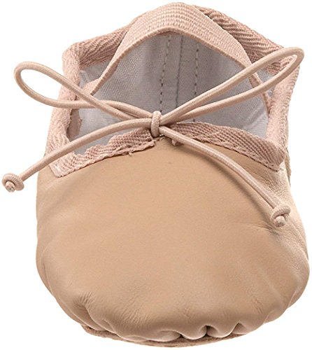 Dance Class Leather One- Piece Ballet Flat, Pink - Thumbnail 2
