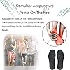 ZhiLianZhao Coussinets Magnétique Massage, Shiatsu Respirante Massant Semelles avec 62 Aimants De Massage, Confortable pour Aide à Brûler Les Graisses,45 #3