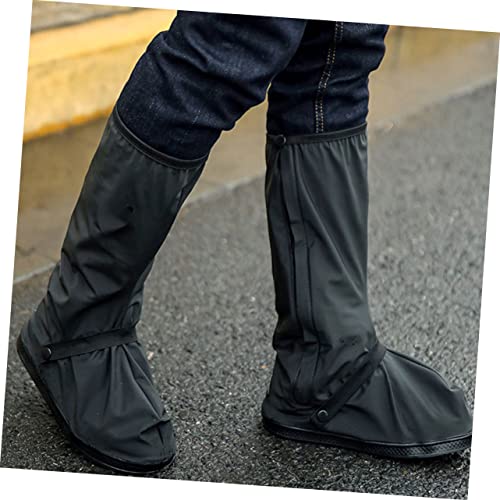 Cubrebota Impermeable para Ciclismo - Negro Talla Small miniatura 3