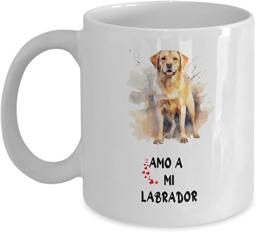 Taza Mamá Papá De Labrador Retriever, Taza De Café Para Amante De Labrador Retriever, Regalo Mamá Papá Dueño De Labrador