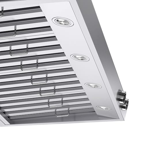 48 in. 1200 CFM Ducted Under Cabinet Range Hood in Stainless Steel with Digital Controls