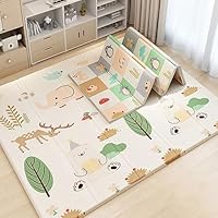 ベビープレイマット 折り畳み 180x160x2cm リバーシブル XPE素材 Amazon.co.jp: ベビープレイマット 折り畳み 180x160x2cm 大きい