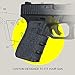TALON GRIPS Adhesive Pistol Grip Compatible with Glock 19, 23, 25, 32, 38 – Made in The USA – Gen 4 Medium Backstrap - Granulate Black