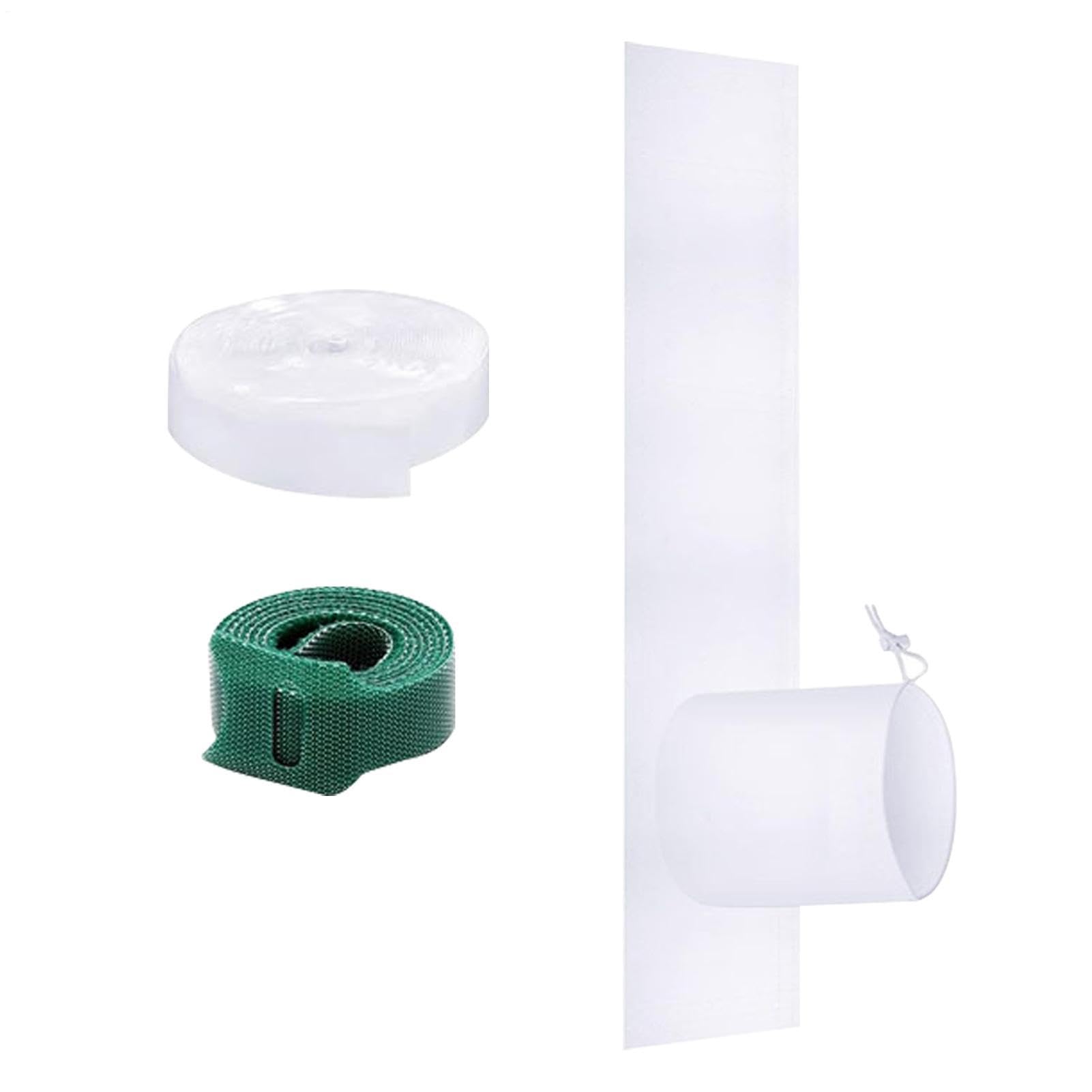 Kit Di Tenuta Per Finestra Per Condizionatore Portatile | Set in Tessuto per Sigillatura Ventilazione - Accessorio Portatile Flessibile Per Risparmio Energetico Per Soggiorno Casa