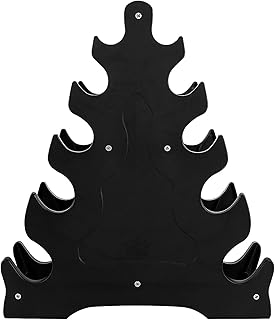 5 Tier Dumbbell Rack, Leaf Shape Dumbbell Storage Rack Display, A-Frame Dumbbell Weight Storage Rack for Dumbbells Home Gym Accessories