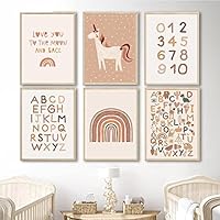 Affiche Animaux Elephant Girafe Zèbre Tigre Lionne Guépard Tableau Chambre Enfant Poster 20x30cm