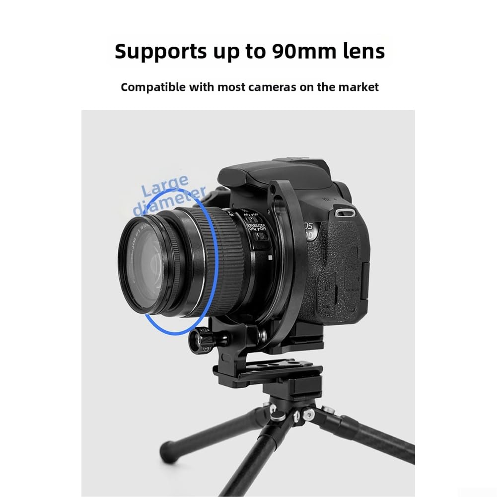 Supporto verticale a sgancio rapido per fotocamere DSLR in