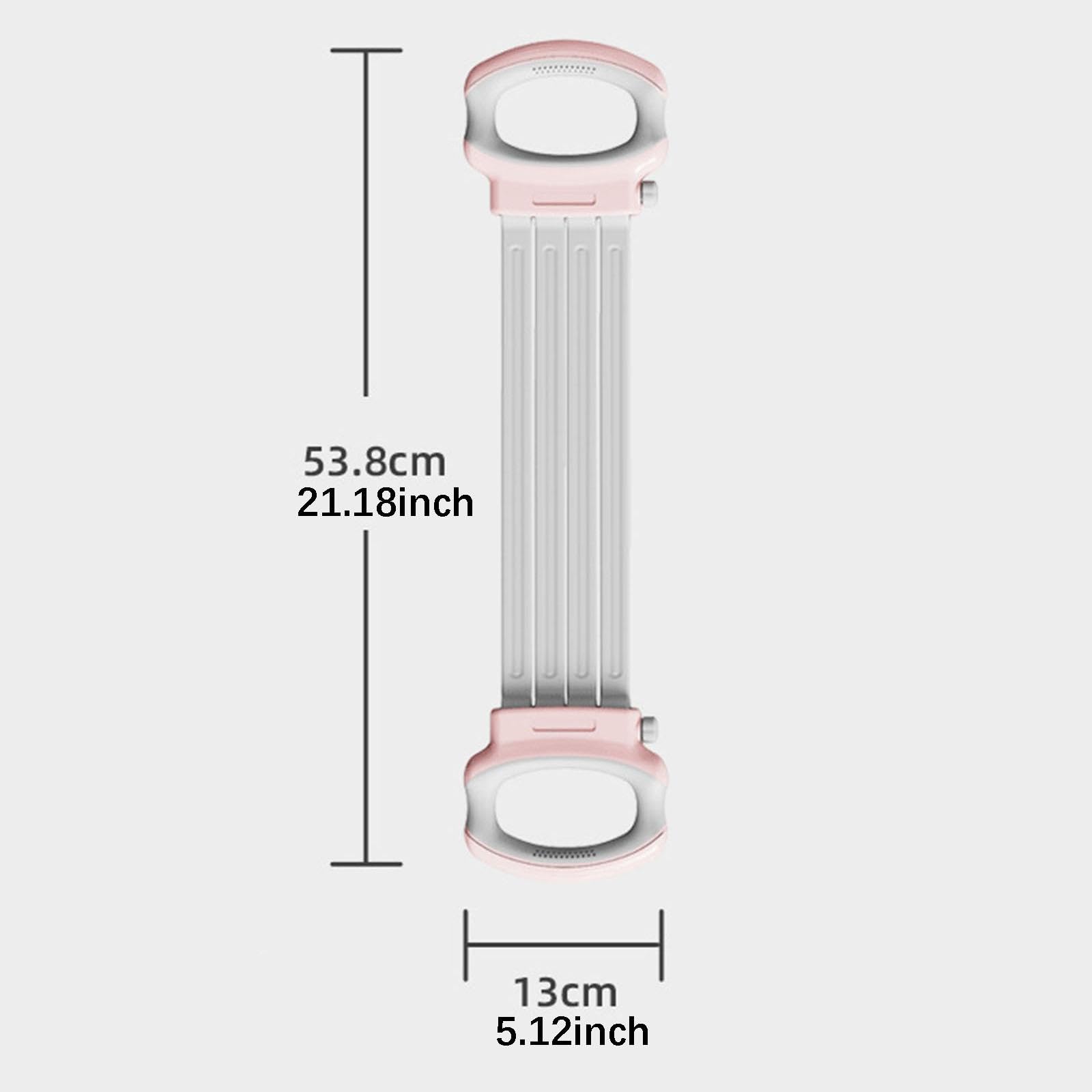 Bande de Résistance En Forme de 8, Bande de Résistance avec Poignées, Bande élastique, Corde D'entraînement élastique En Polypropylène pour L', Rose