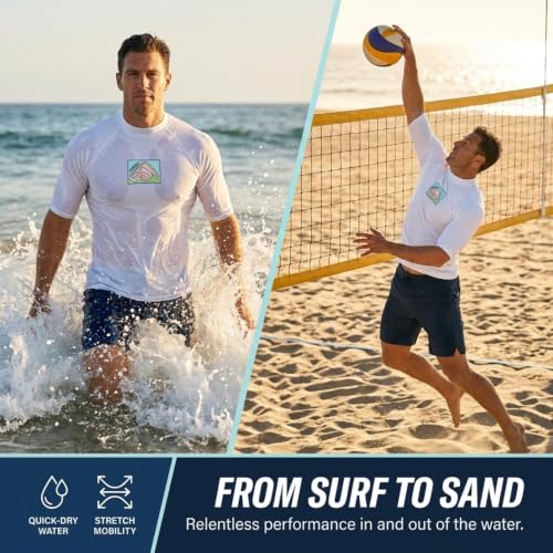Image of Kanu Surf Men's Echo Upf 50+ Rashguard
