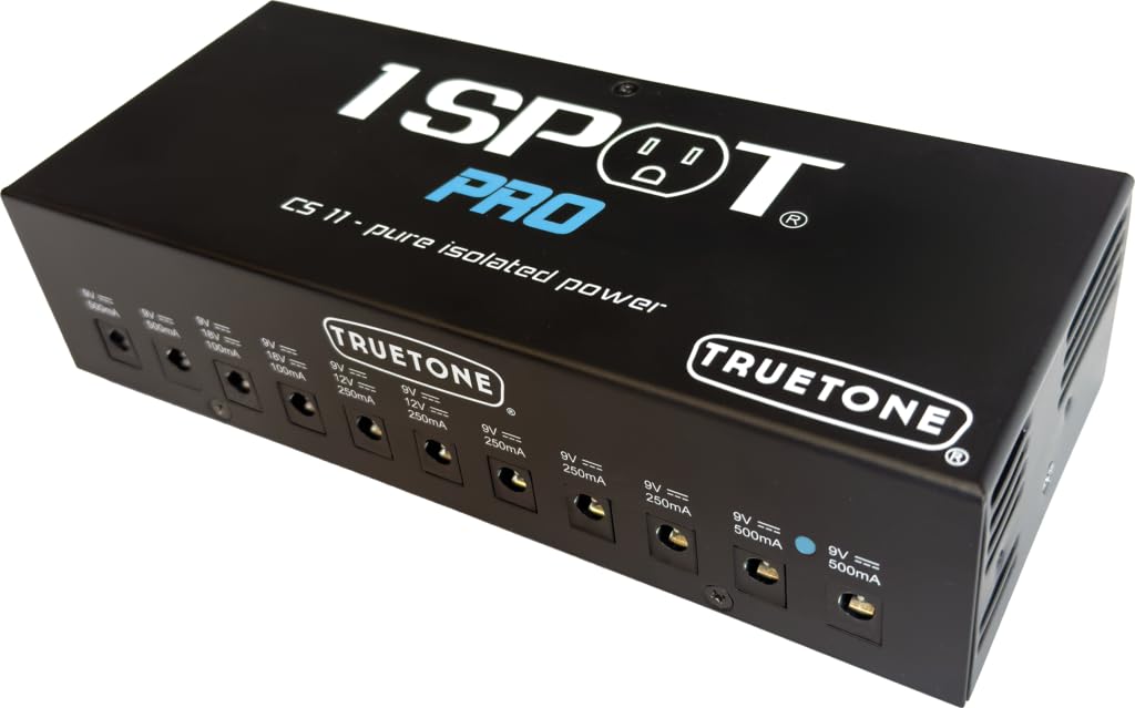 Amazon.com: 1 SPOT Pro CS11 Expandable Guitar Pedal Power Supply