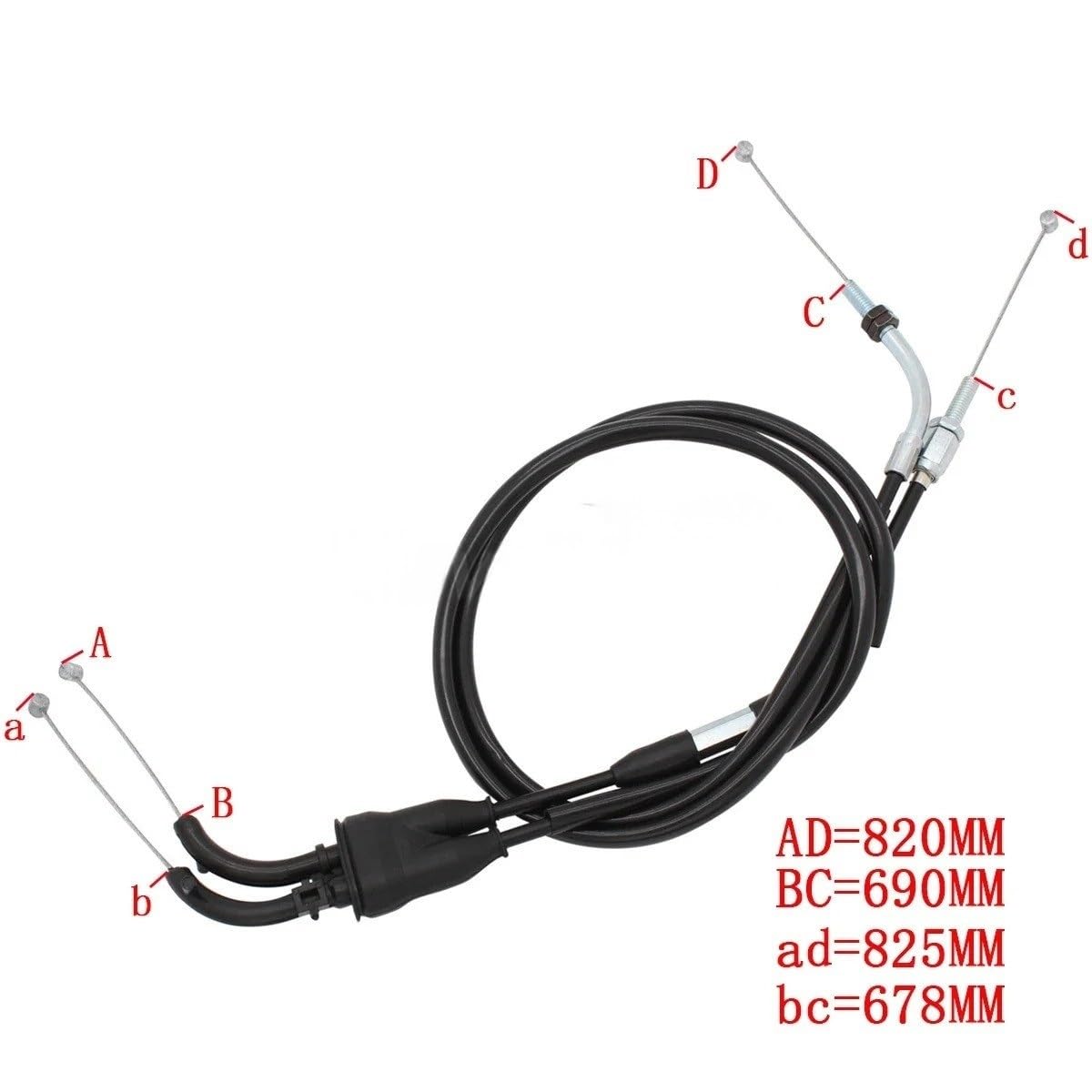 Accesorios de motocicleta Cable embrague/Cable acelerador empuje y tracción para YZFR1 R1 1998 1999 2000 2001 2002 2003