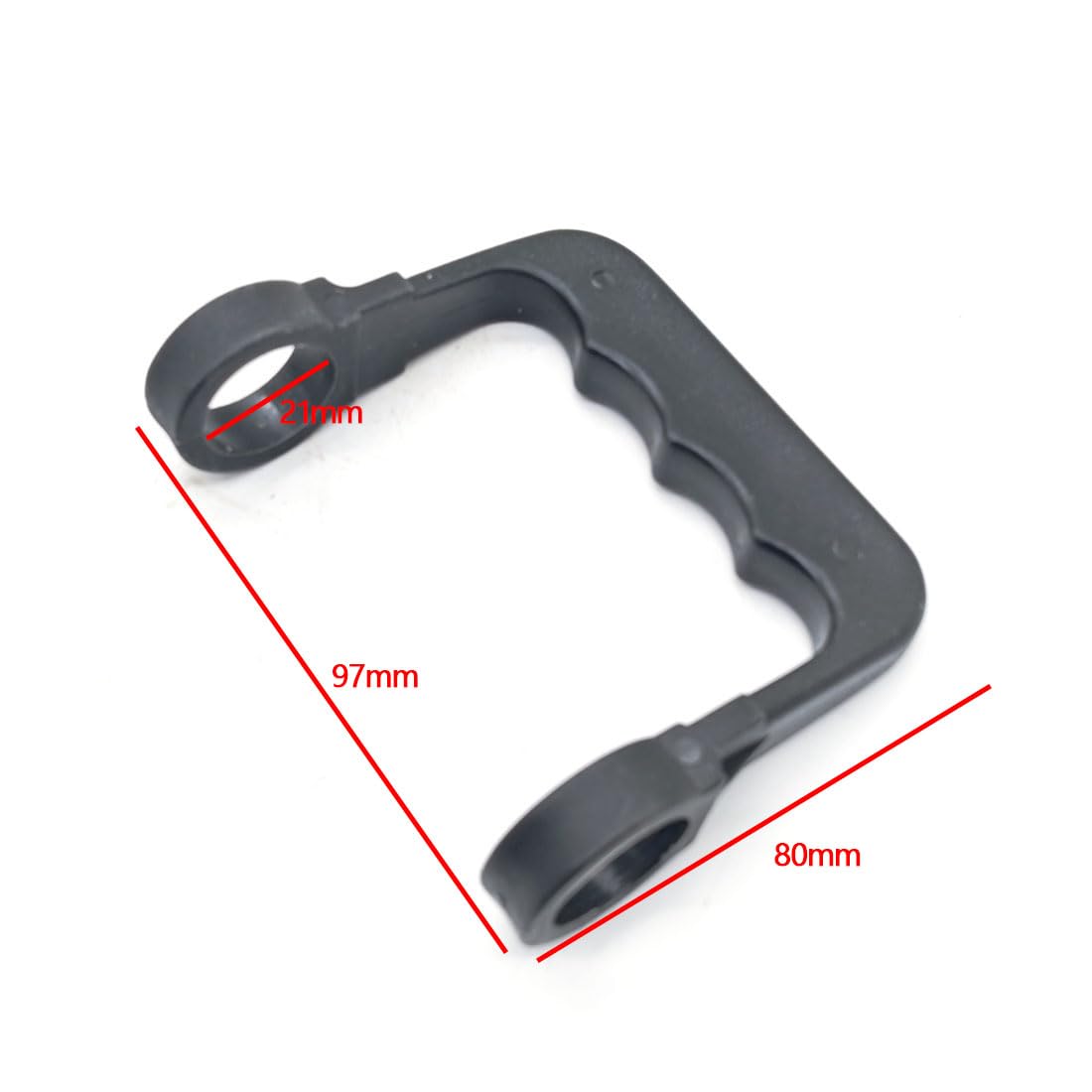 1pc Hydraulic Horizontal 2 Tons Jack Accessories Jack Handle Black