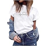 Mode Lose Damenblusen Shirt Damen Tank Top Sexy Tiefer U-Ausschnitt Oberteil Crop Tops für Damen Sexy Slim Fit T-Shirt Damen Sommer Vest Einfarbig Kurzarm Tops Strick Weste Top ärmellos Damen Blusentop kurz Weste Damen Sexy Bluse Weste Mode Tanktop, personalisiertes, bedrucktes, sexy, rückenfreies Tanktop für Damen,Sporttop Yoga Rückenfrei Oberteil Laufen Fitness Funktions Shirt Tank Tops Damen Tshirt Crewneck Sweatshirt Pullover