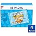 TEDDY GRAHAMS Honey Graham Snacks, 40 Kids Snack Packs (4 Boxes)