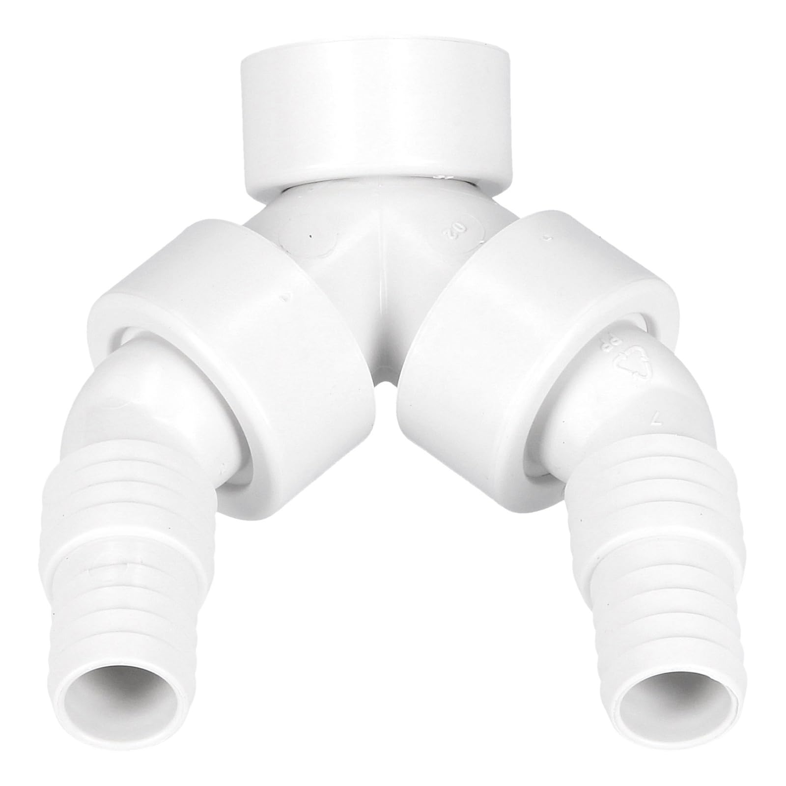 LUTH Premium Profi Parts Y-Adapter für Direktablauf Kondenswasser kompatibel mit Bosch 10008816 Von Trockner