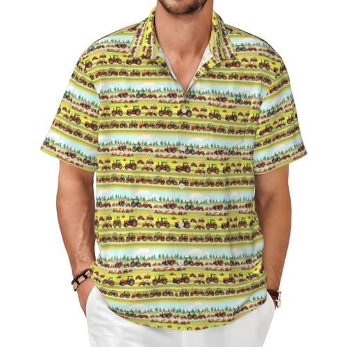 Chemise tracteur homme pour des vacances décontractées à la plage