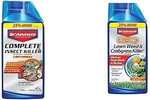 BioAdvanced Complete Insect Killer for Soil and Turf and Weed & Crabgrass...