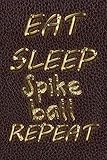  Eat Sleep Spikeball Repeat: More than 70 sports, Notes, Goals, Contact Log & Password Log and gift notebook With the flag of America And in blue and ... dreams and sports.all sports you need to love