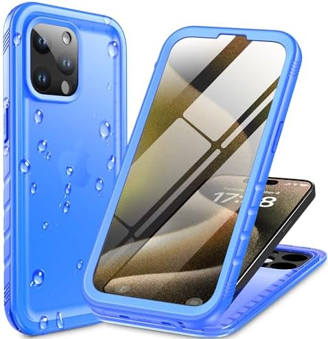 Cozycase for iPhone 11 Pro Max Waterproof Shockproof Case with Screen/Camera Protector - Unbreakable/Heavy Duty/Front and Back Cover360 Full Body ProtectiveUnderwater Dustproof Antishock Hard Bumper