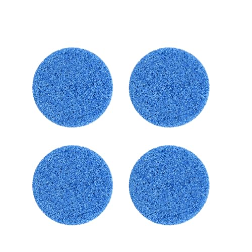 Image of 4 Replaceable Cloth Brush Heads for Trucozie T355 Electric Spin Scrubber